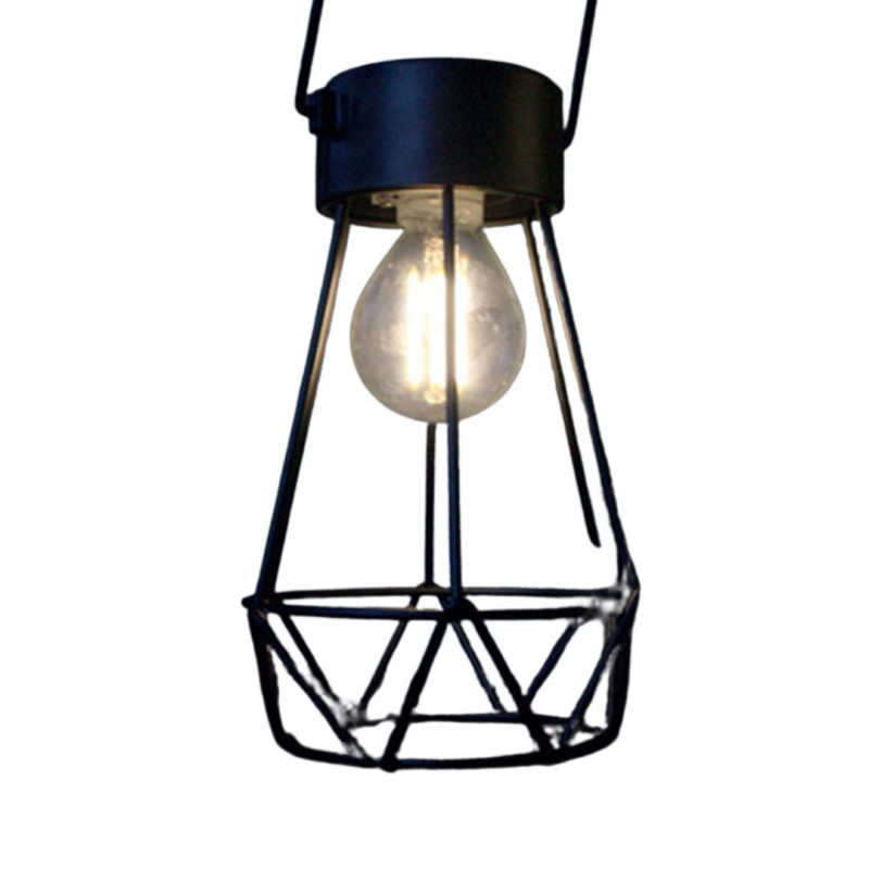 Lampe ampoule à filament style industriel, WATT ET HOME