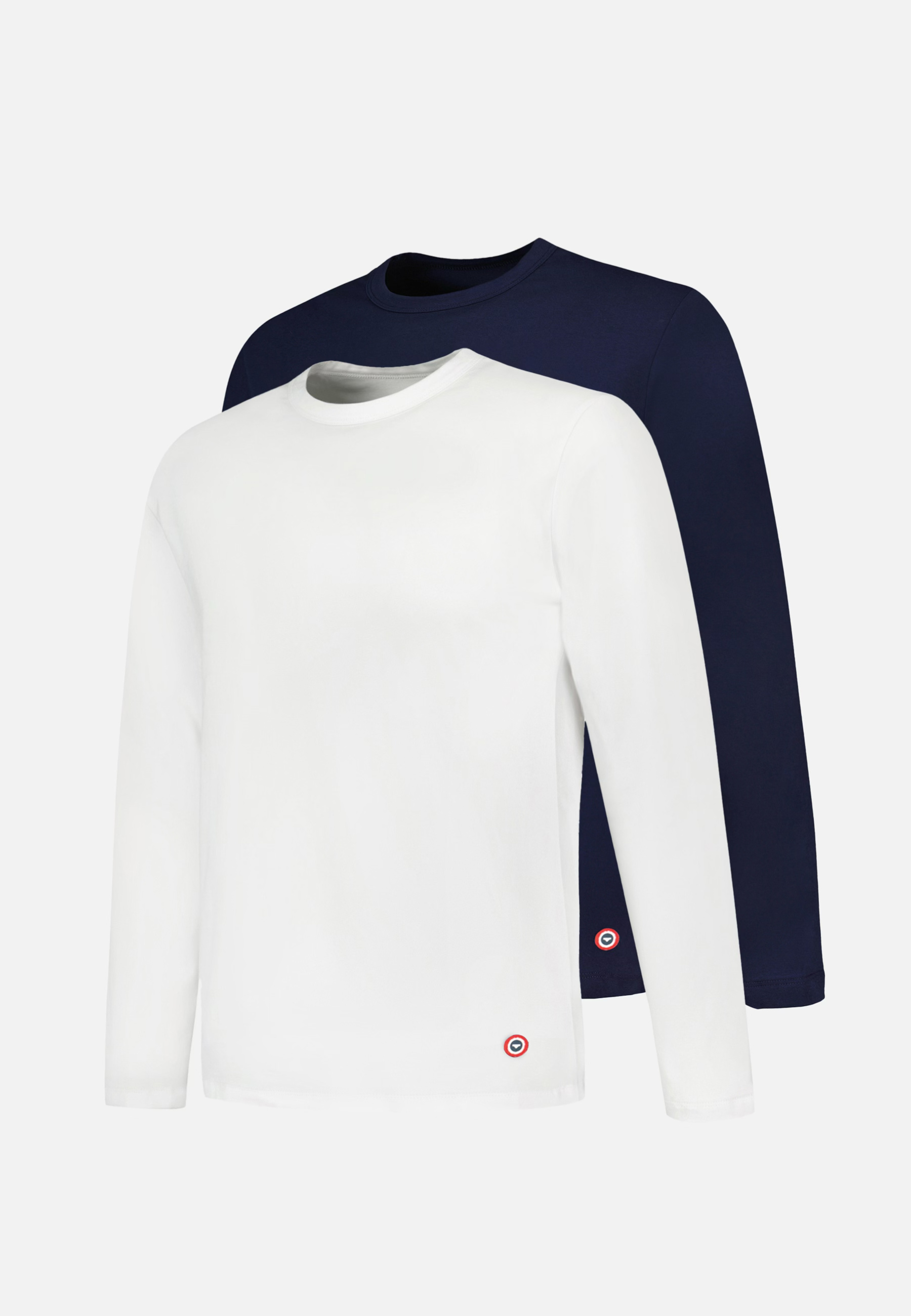 Lot de 2 T-shirts manches longues en coton Superbe, LE SLIP FRANCAIS