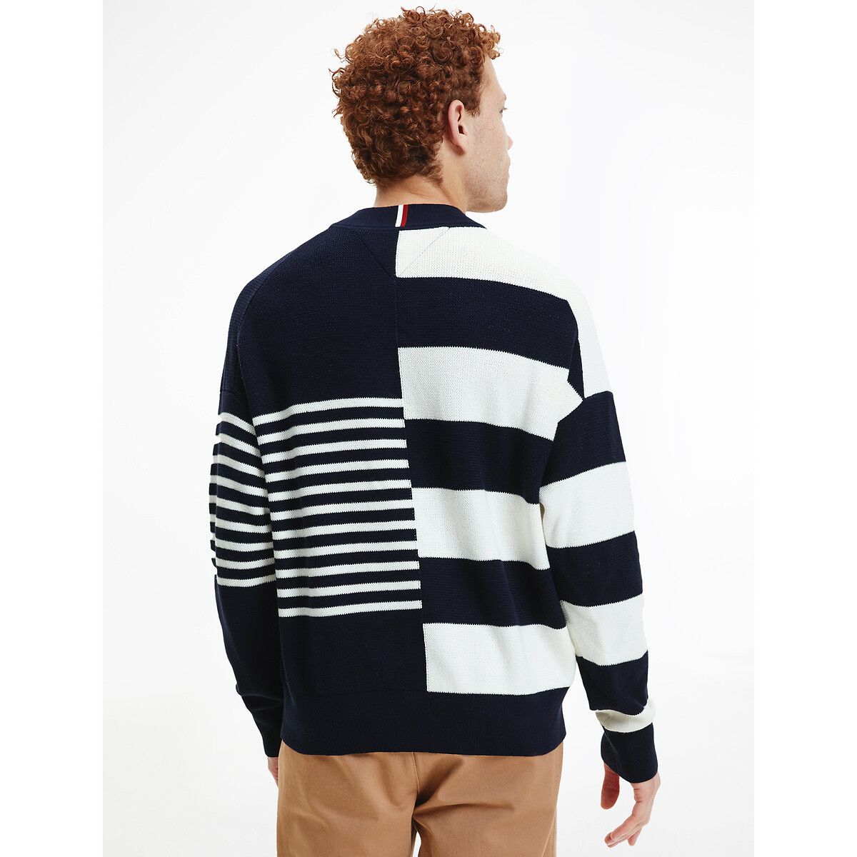 Breton striped jumper in cotton mix 