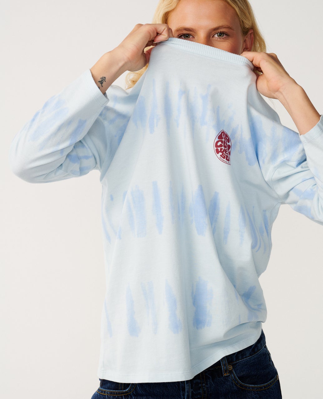 T-shirt TIE DYE, RIP CURL