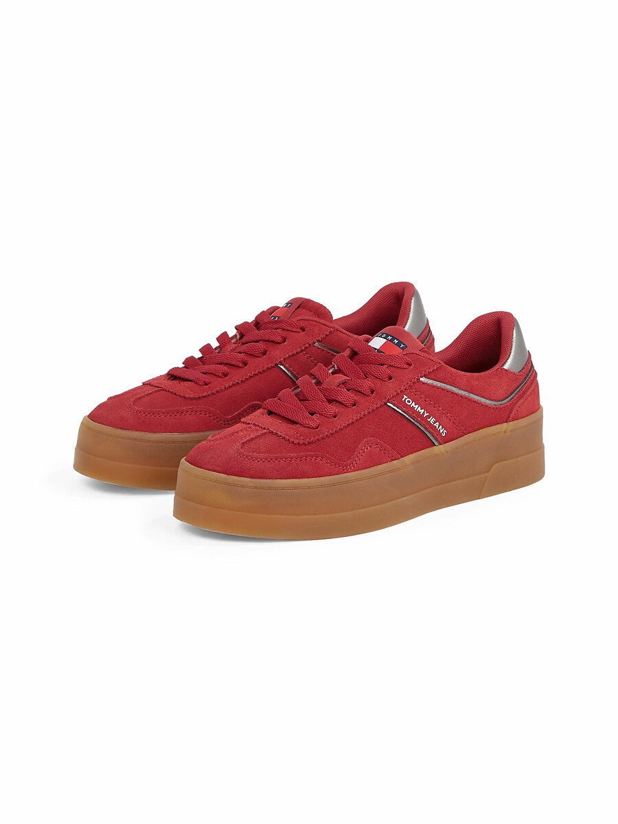 Tommy Jeans Zapatillas de ante con plataforma The Greenwich — photo 4