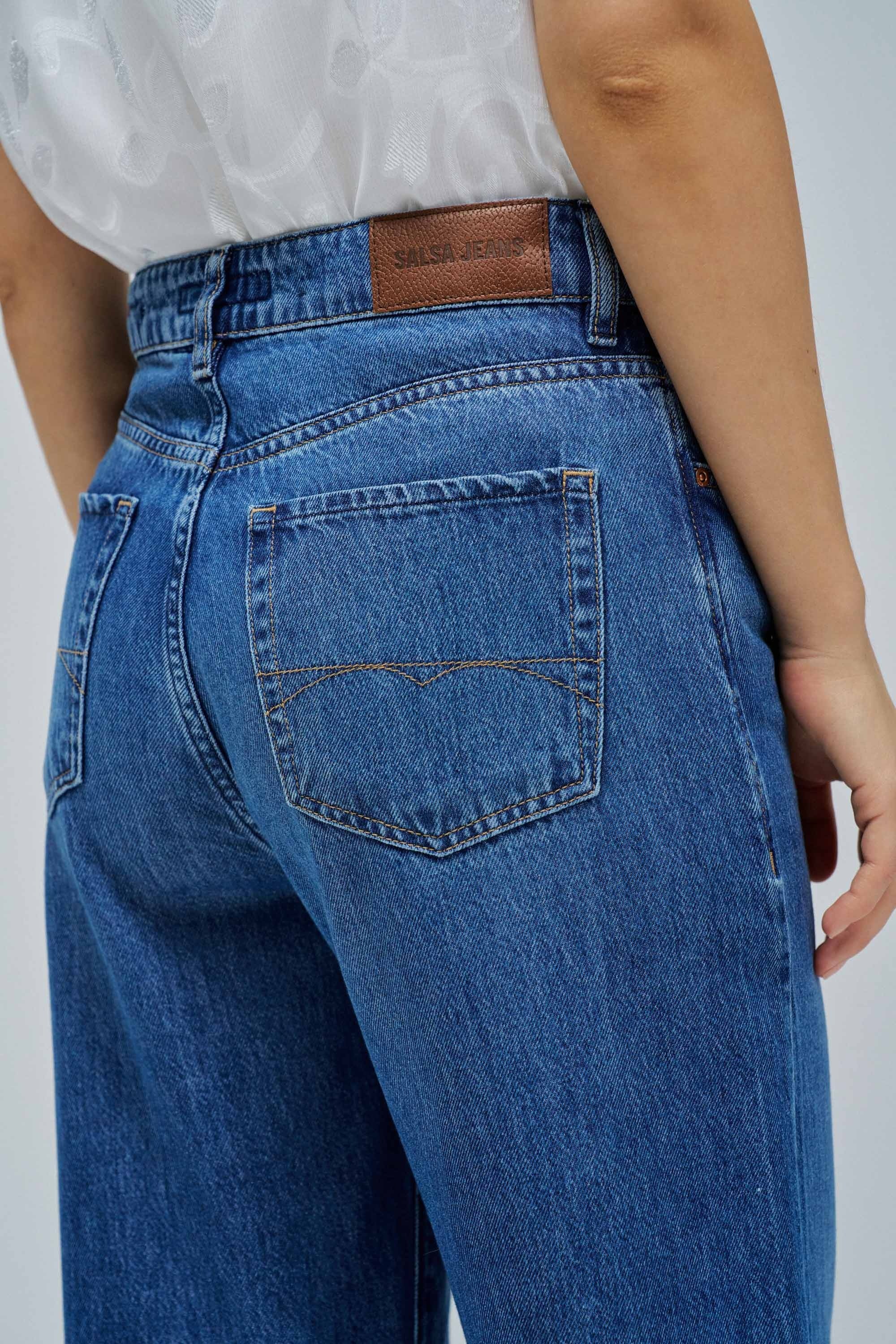 Jean Femme Salsa Slim – Taille W26 L32, Bleu – Neuf Avec étiquettes