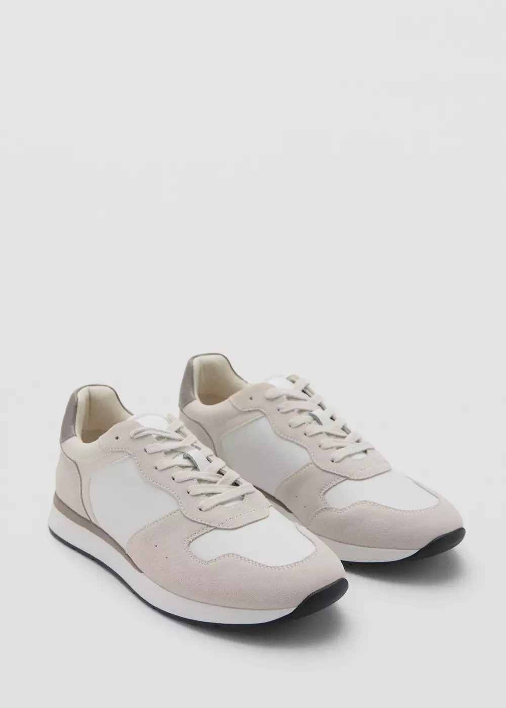 Tennis combinées cuir, MANGO MAN