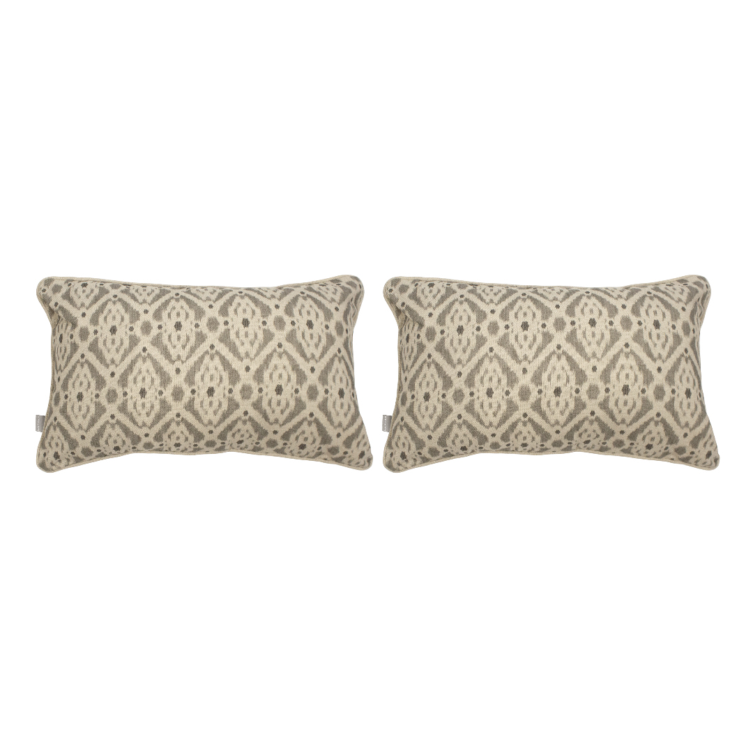 Lot de 2 housses de coussin FORMENTERA COORD, NAF NAF HOME