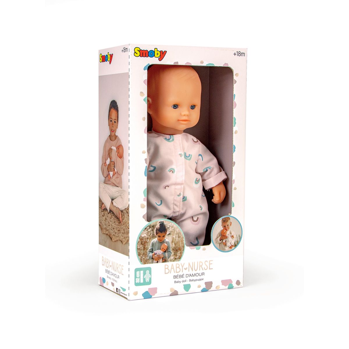 Accessoire poupée Smoby Poussette pour poupon Baby Nurse
