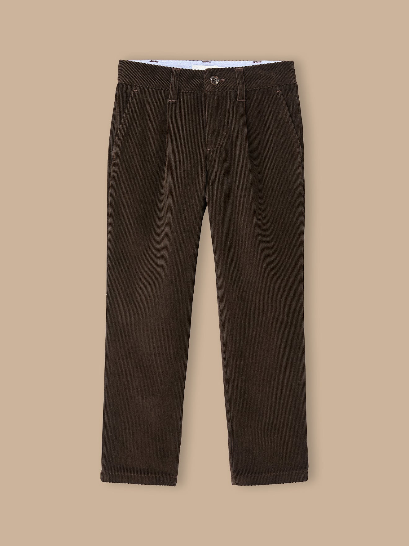 Pantalon Chino  en velours, CYRILLUS