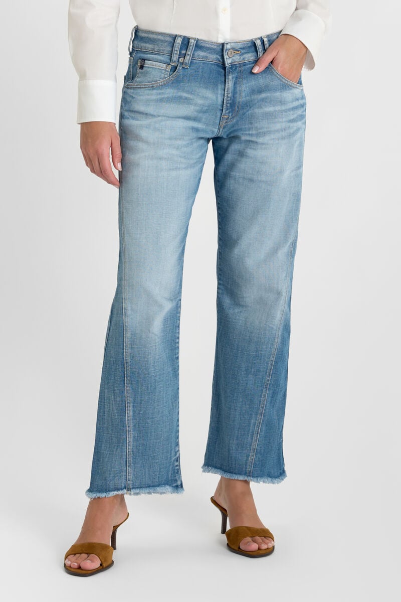 Jeans droite PIHLA, 7/8ème, LE TEMPS DES CERISES