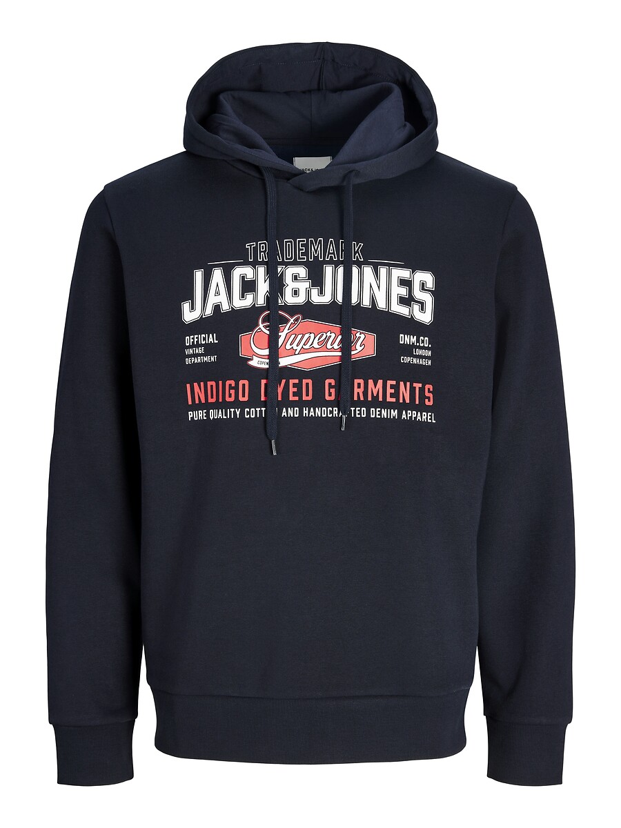 Sweat à capuche, logo, JACK & JONES