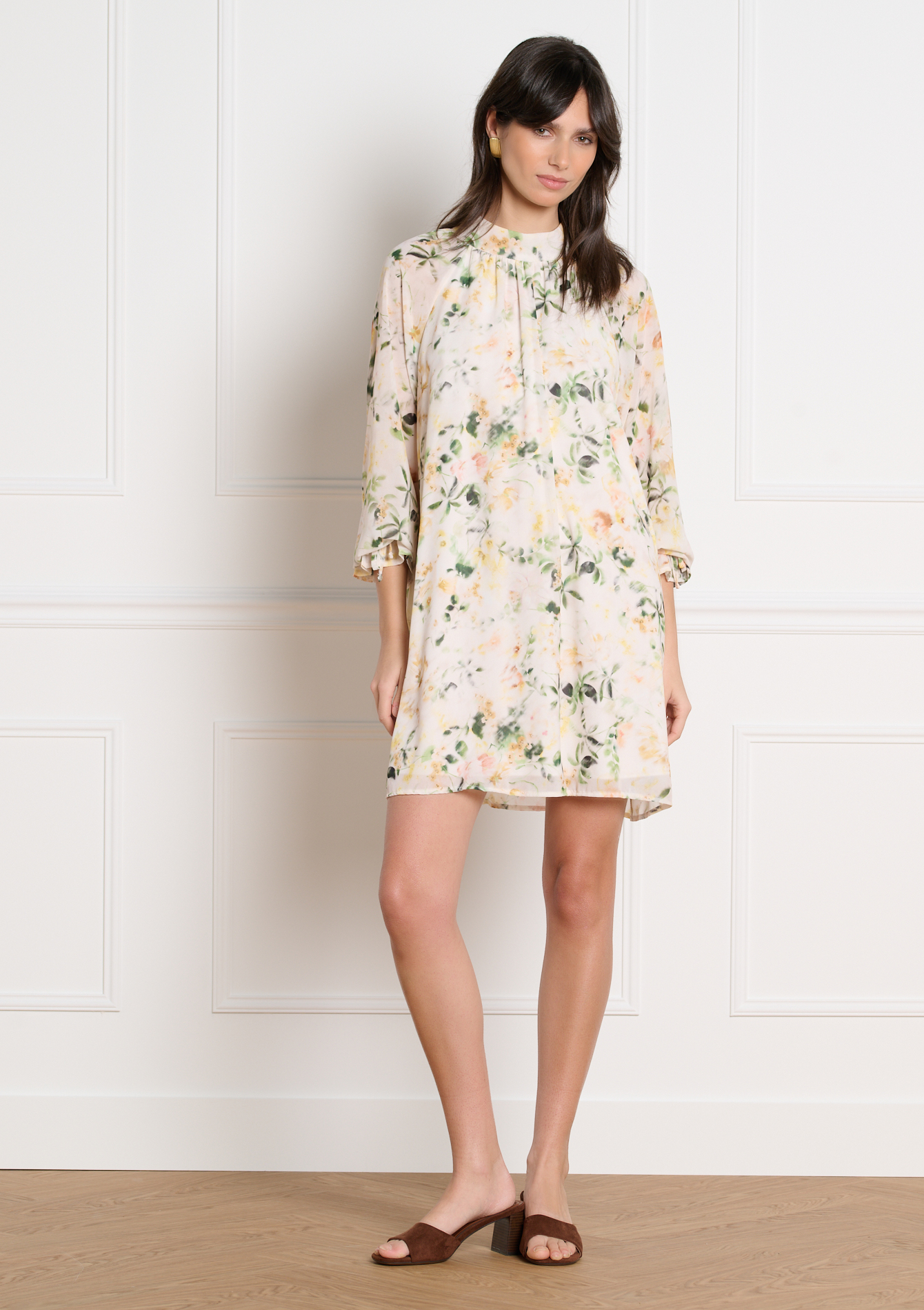 Robe fluide à fleurs, LOLALIZA