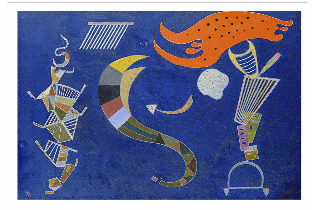 Poster La Flèche par Wassily Kandinsky, HEXOA