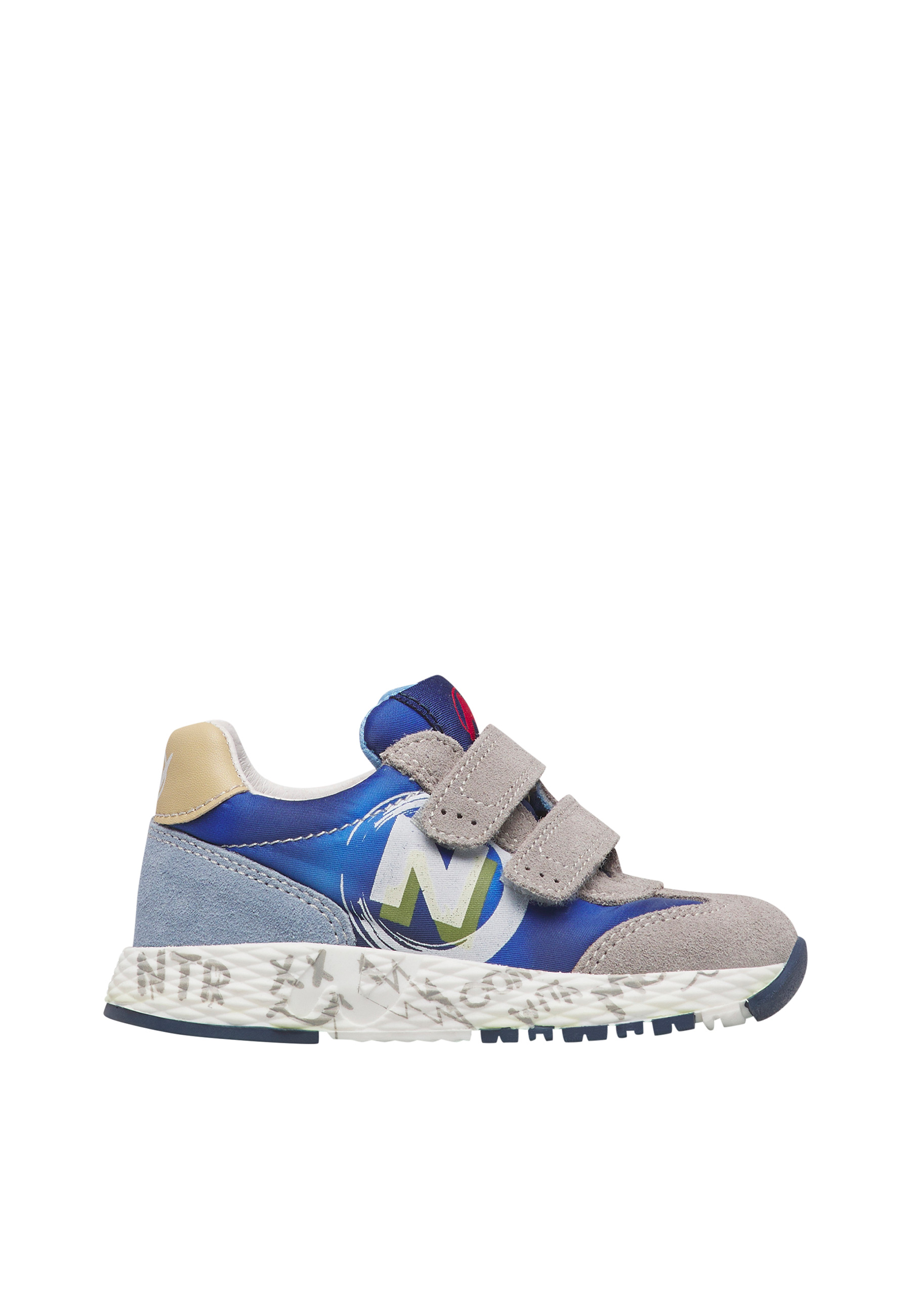 Sneakers en cuir et tissu JESKO 2 VL., NATURINO
