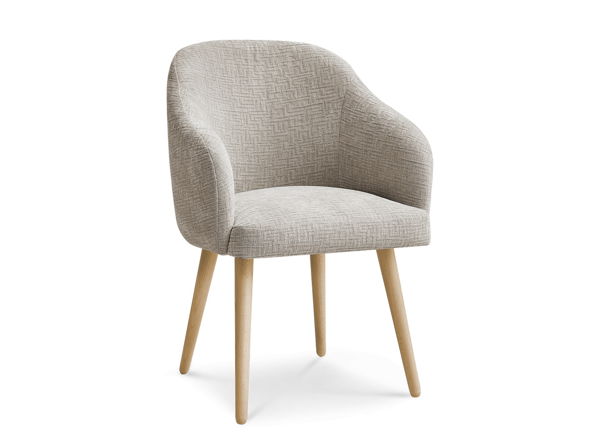 Chaise tissu texturé, SOPHIE, BOBOCHIC