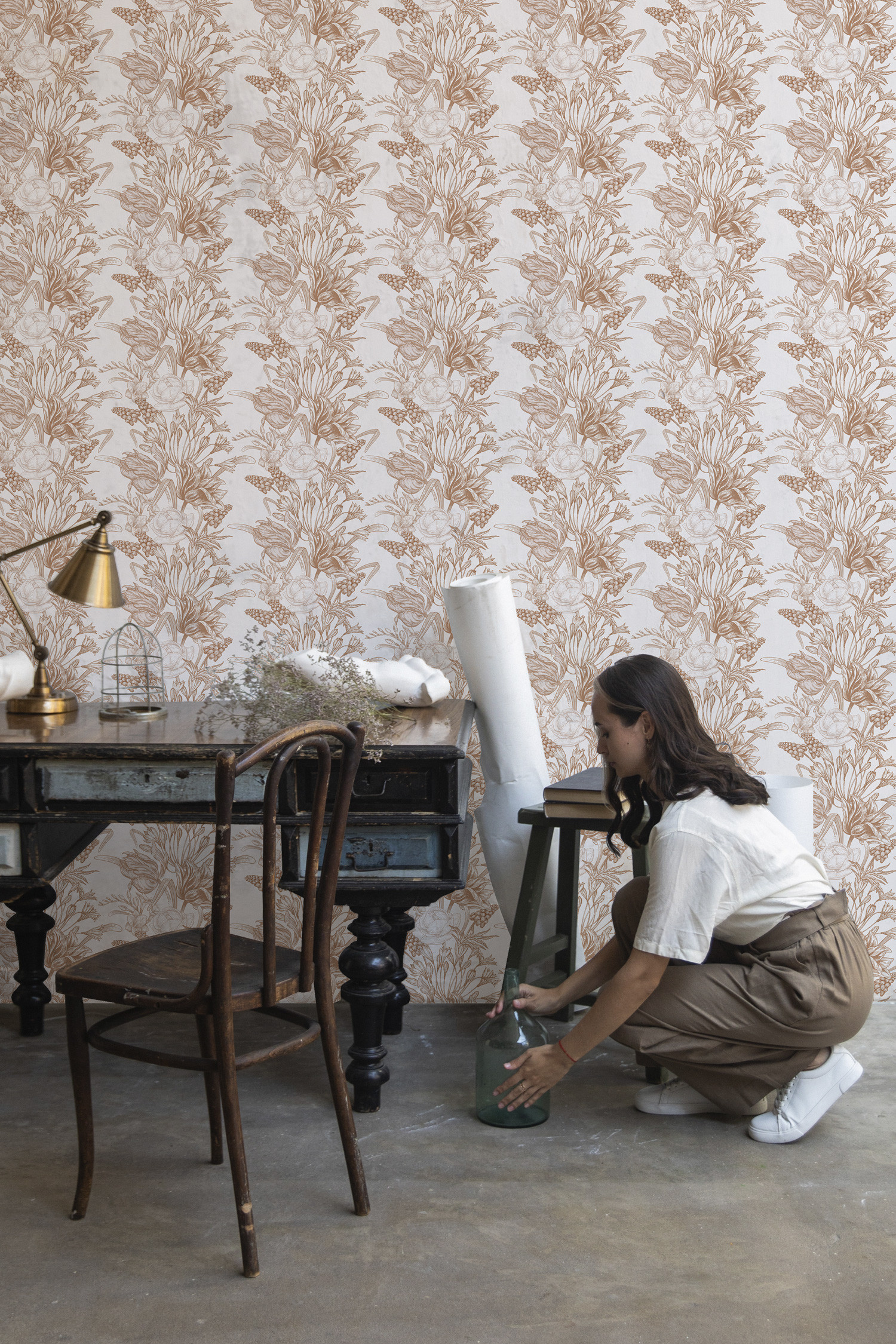 Papier peint panoramique MUSCARI, LE PAPIERS DE NINON