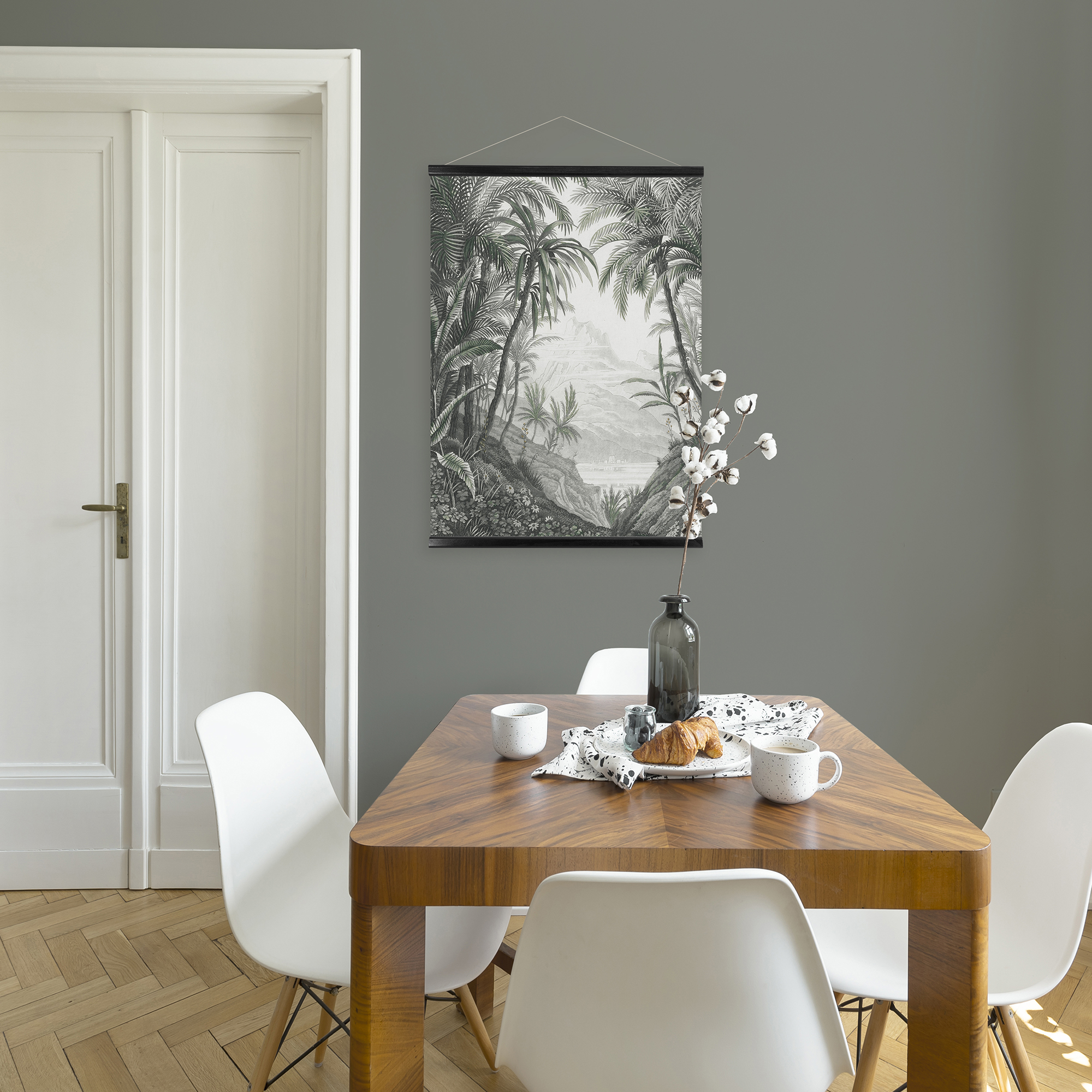 Kakemono affiche Jungle gravure, ART FOR THE HOME