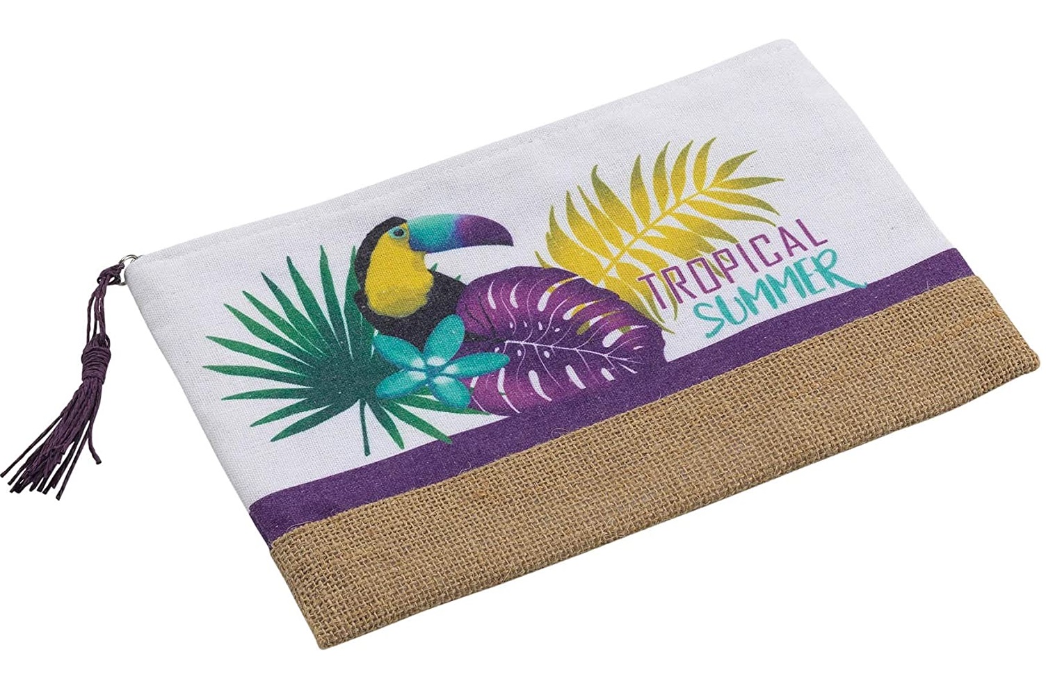 Pochette en jute Hawaina, EDEN