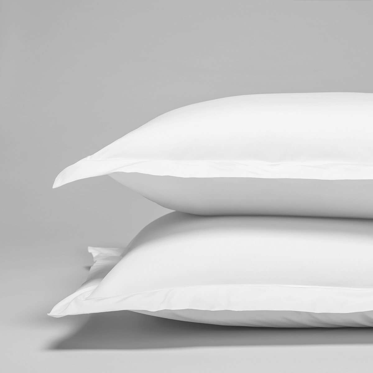 Taie d'oreiller percale de coton peigné 160 fils - 400tc STOCKHOLM, COTTON & CO