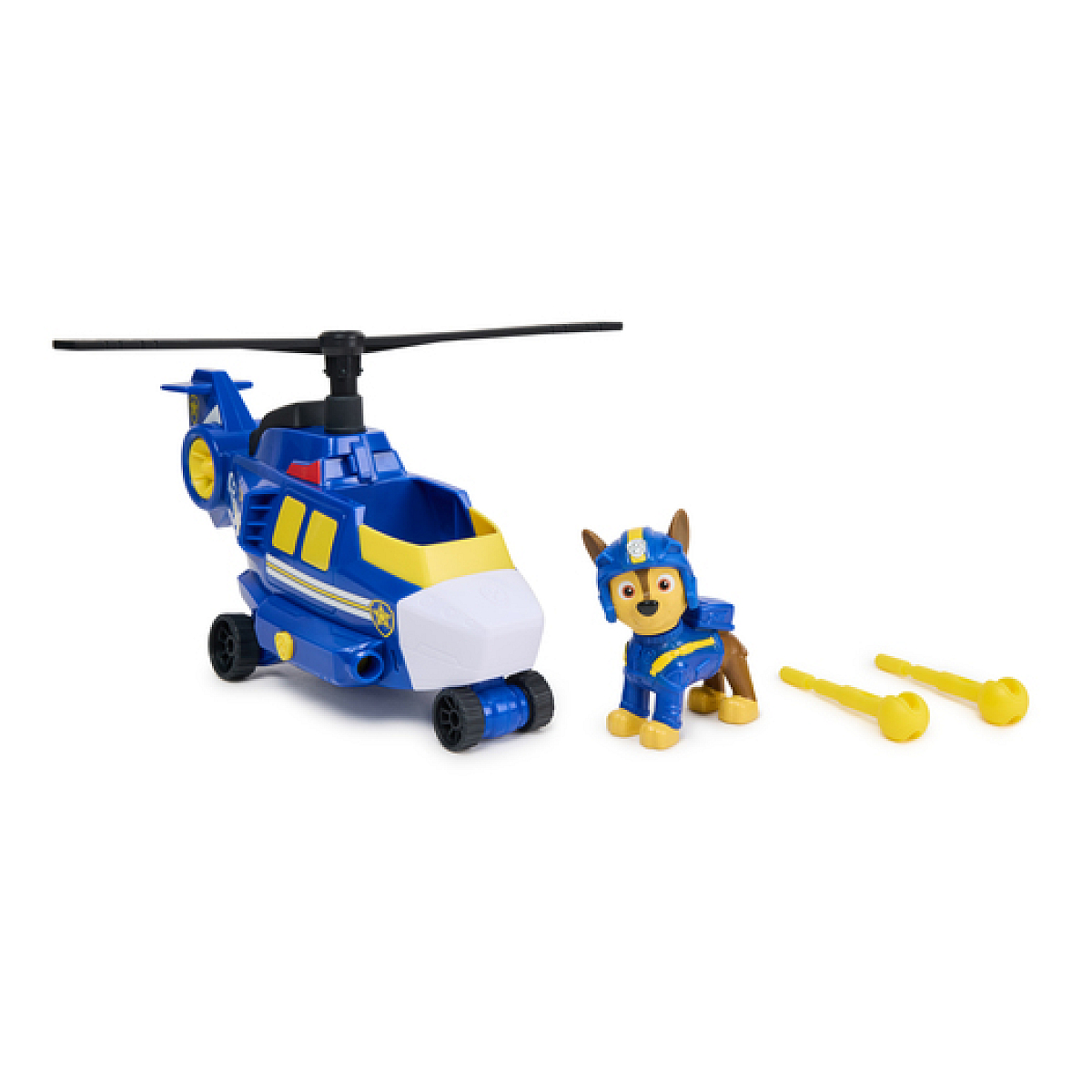 Véhicule Figurine Chase Air Rescue - Projectiles Mission Voltige, SPINMASTER