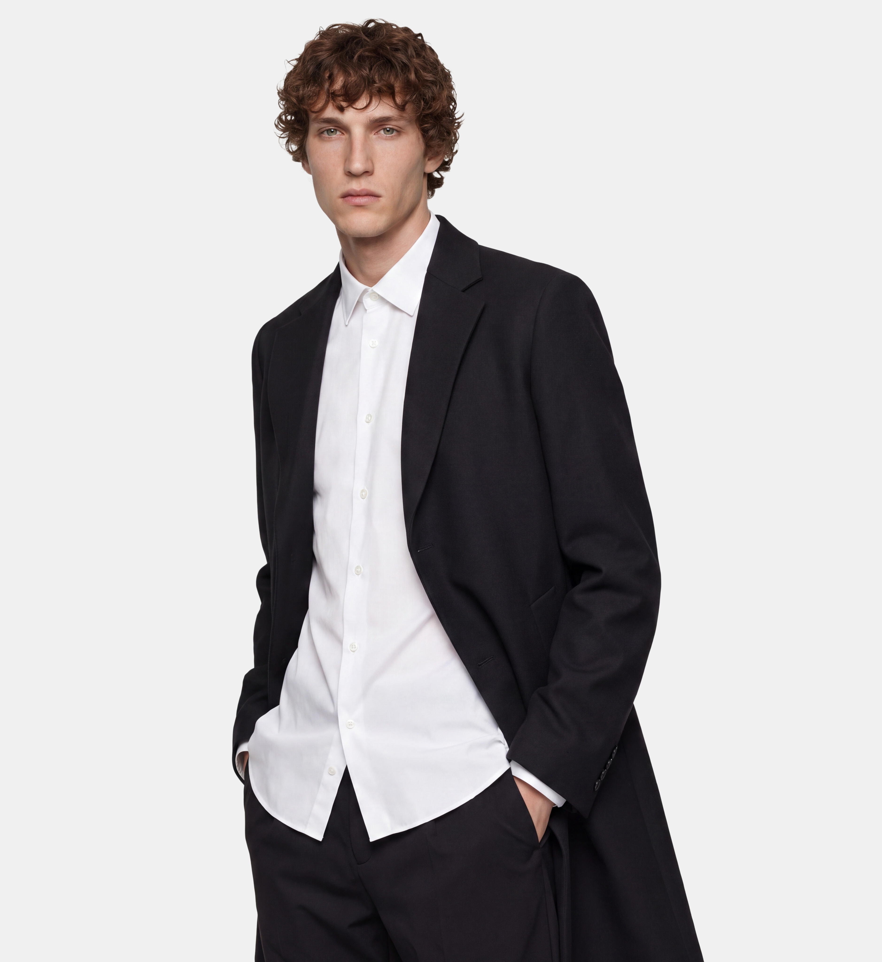 Blouson ample toolson en laine mélangée, GALERIES LAFAYETTE