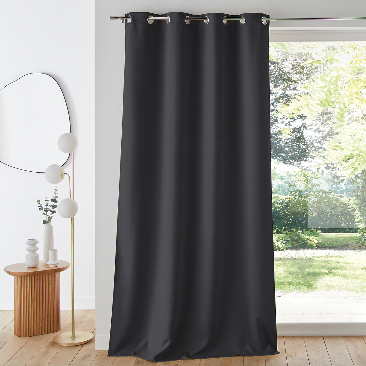 Voda Double Sided Blackout Curtain With Eyelets La Redoute Interieurs