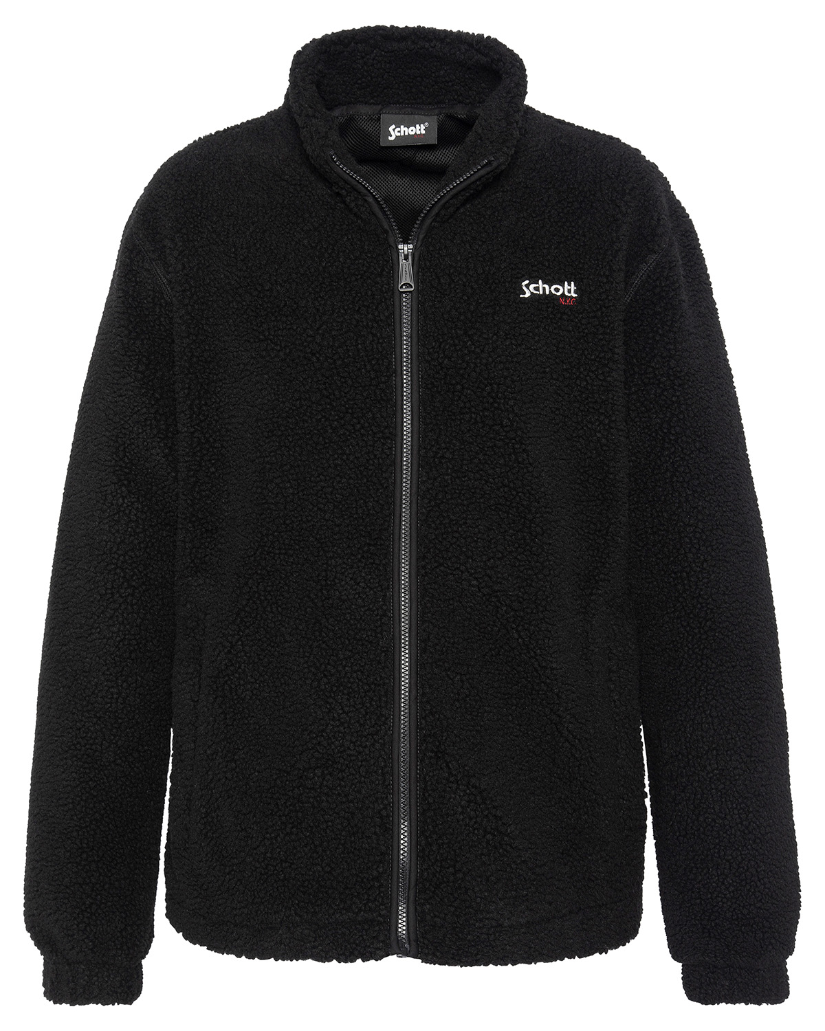 Polaire zippée sherpa, SCHOTT