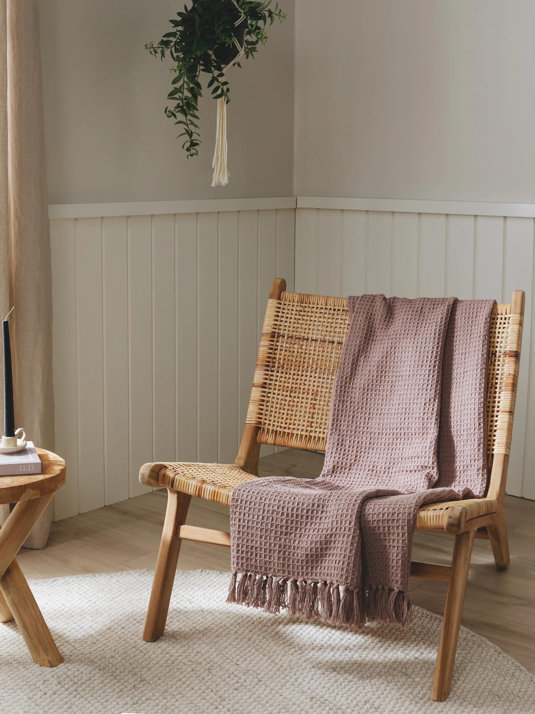 Plaid en coton fait main AMALIA, BENUTA