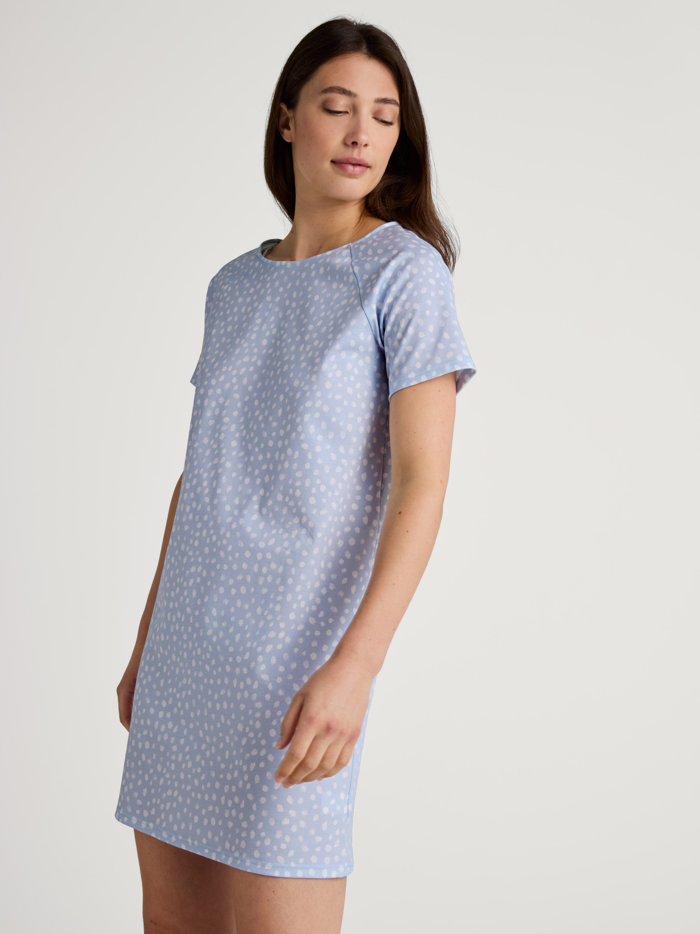 Chemise de nuit manches courtes Coton FAVOURITES SLEEP, CALIDA