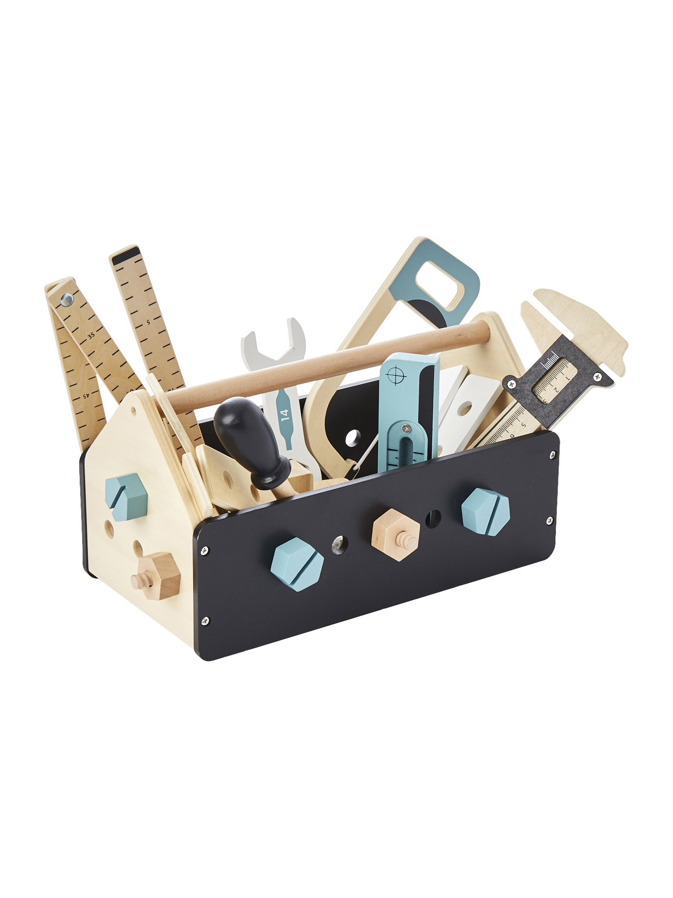 Boîte à outils du bricoleur en bois, VERTBAUDET