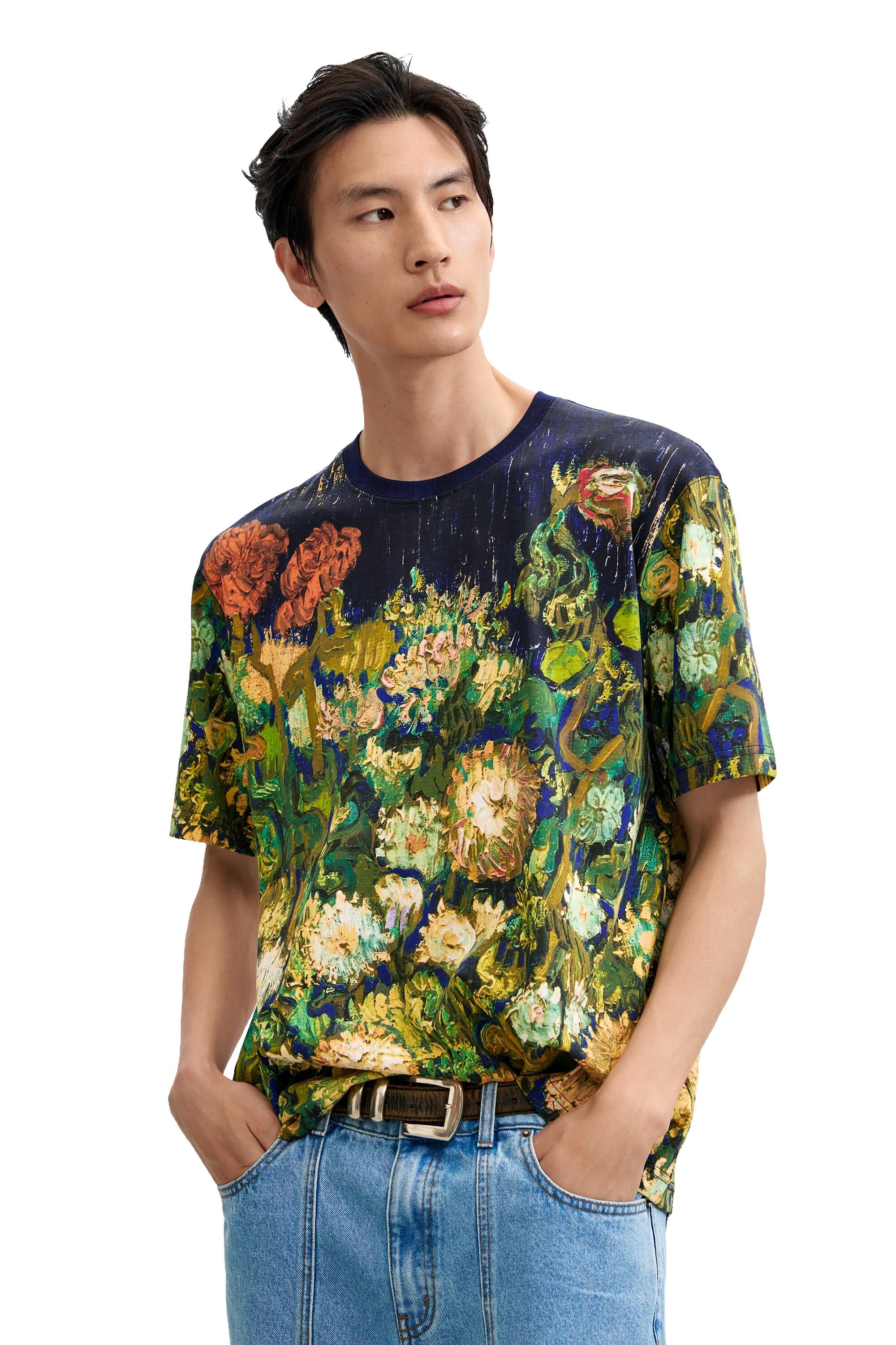 T-shirt à imprimé nature morte, DESIGUAL