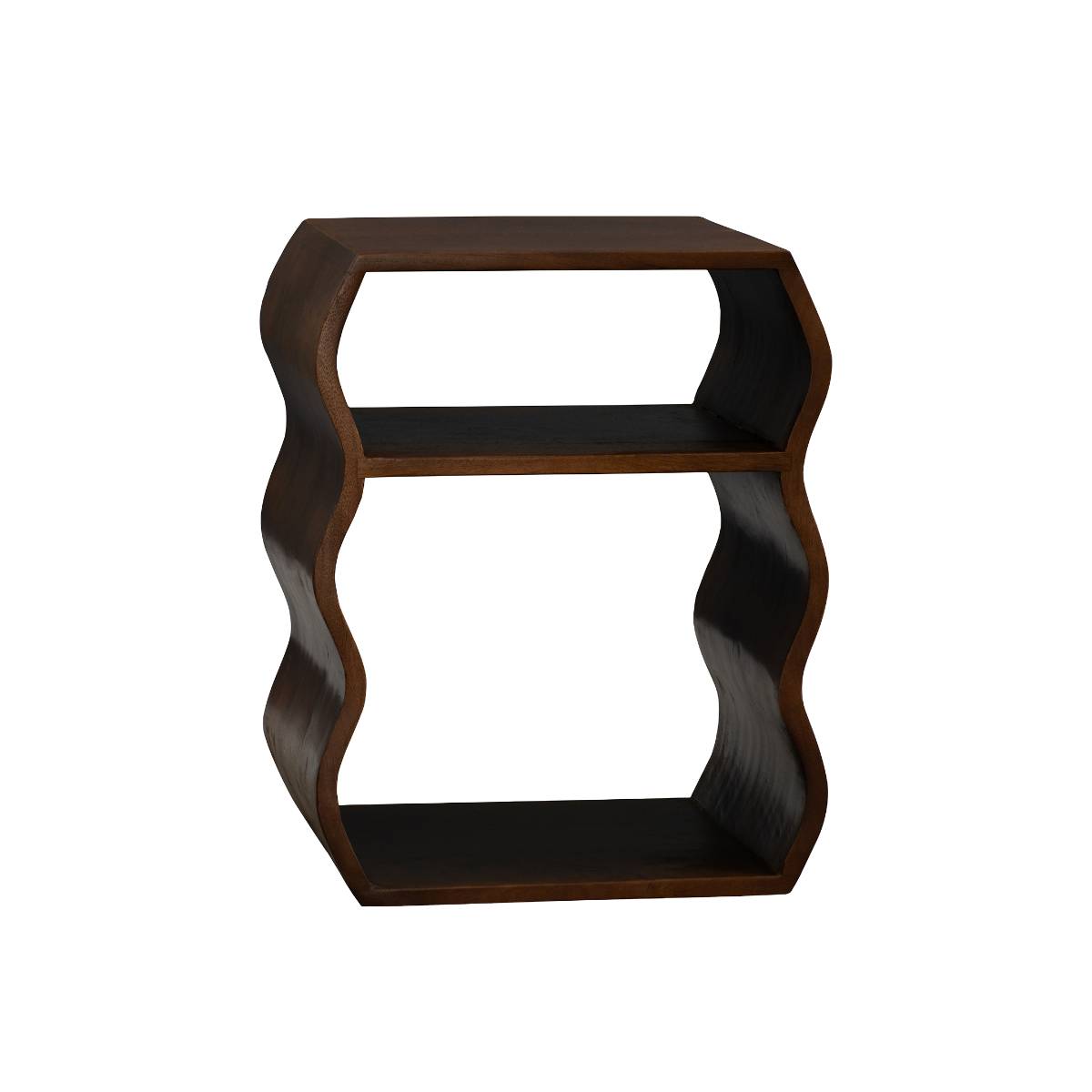 Table de chevet en bois de manguier vagues  MAORA, MADE IN MEUBLES 