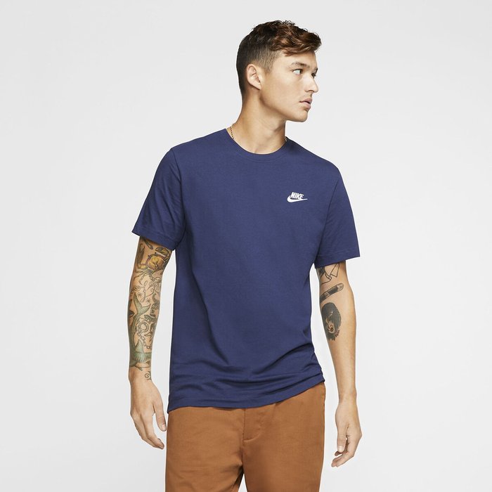 Camiseta nike sportswear azul marino Nike | Redoute