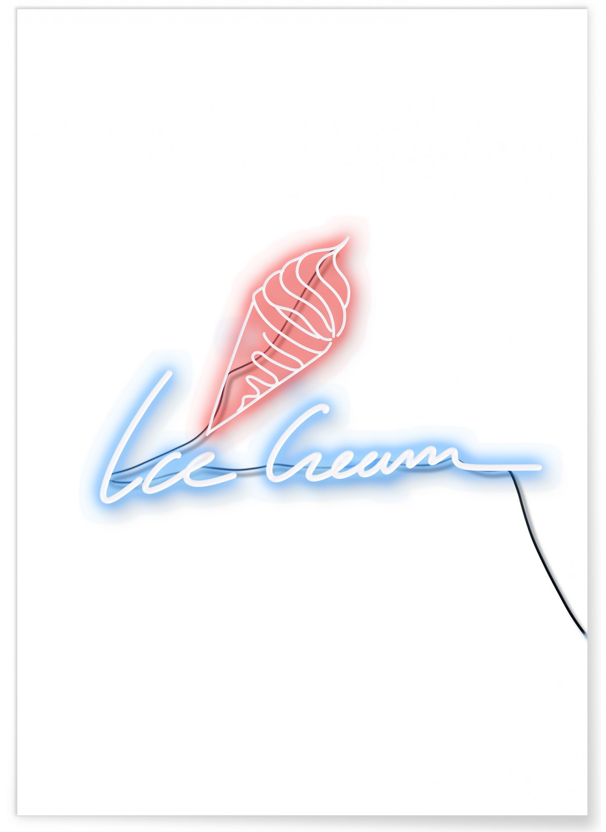 Affiche Ice Cream, L'AFFICHERIE
