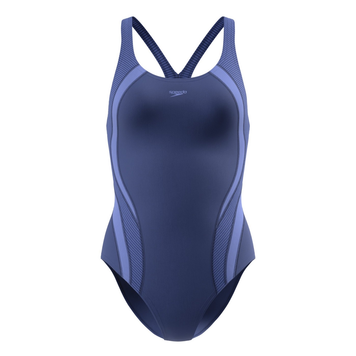 Maillot de bain 1 pièce motif/style épissage QUANTUM, SPEEDO