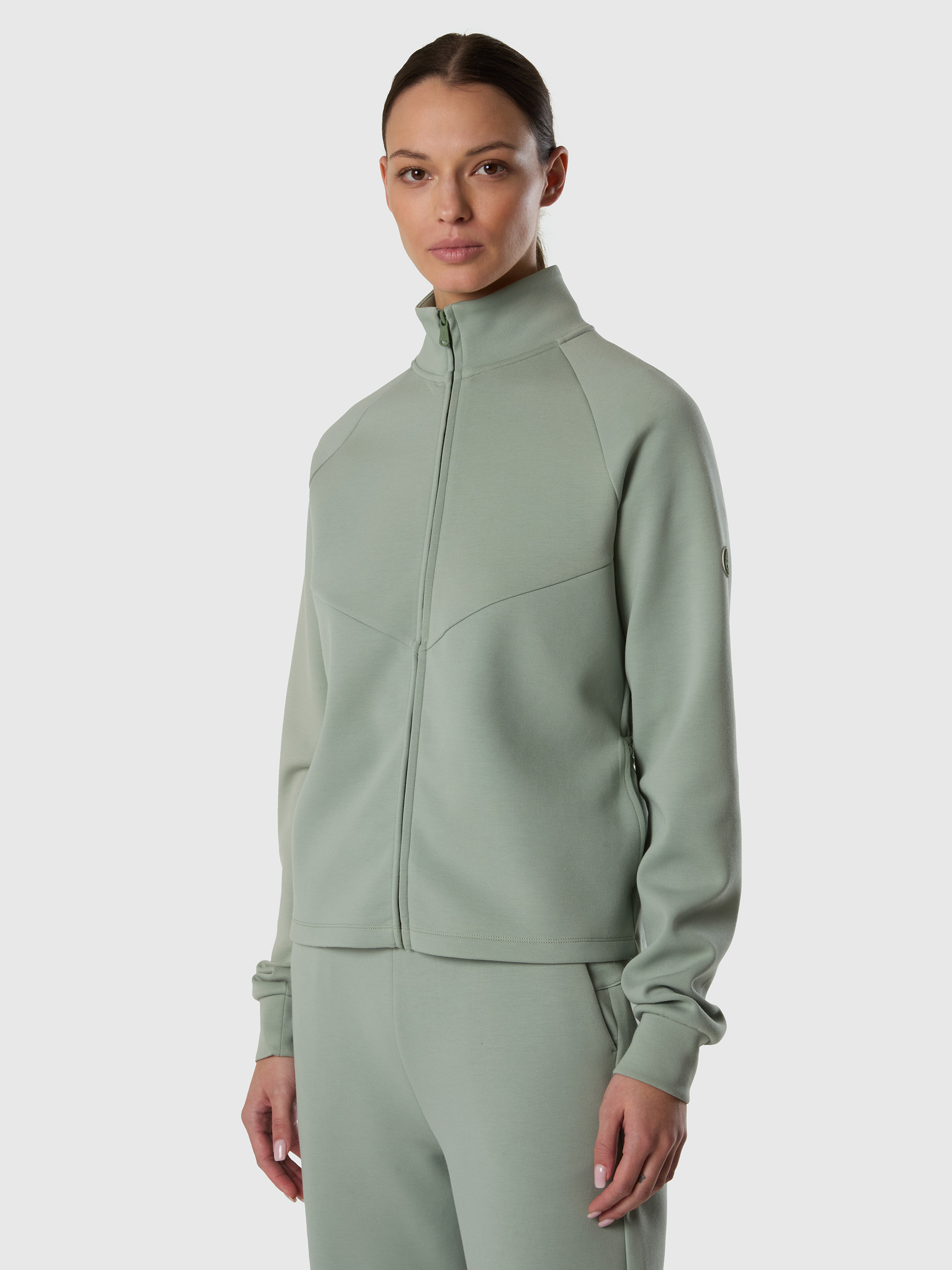 Sweat-shirt à fermeture éclair interlock, NORTH SAILS
