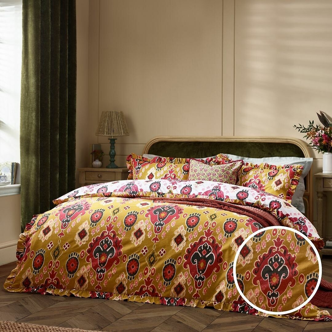 Dawson Duvet Cover and Pillowcase Set, PAOLETTI