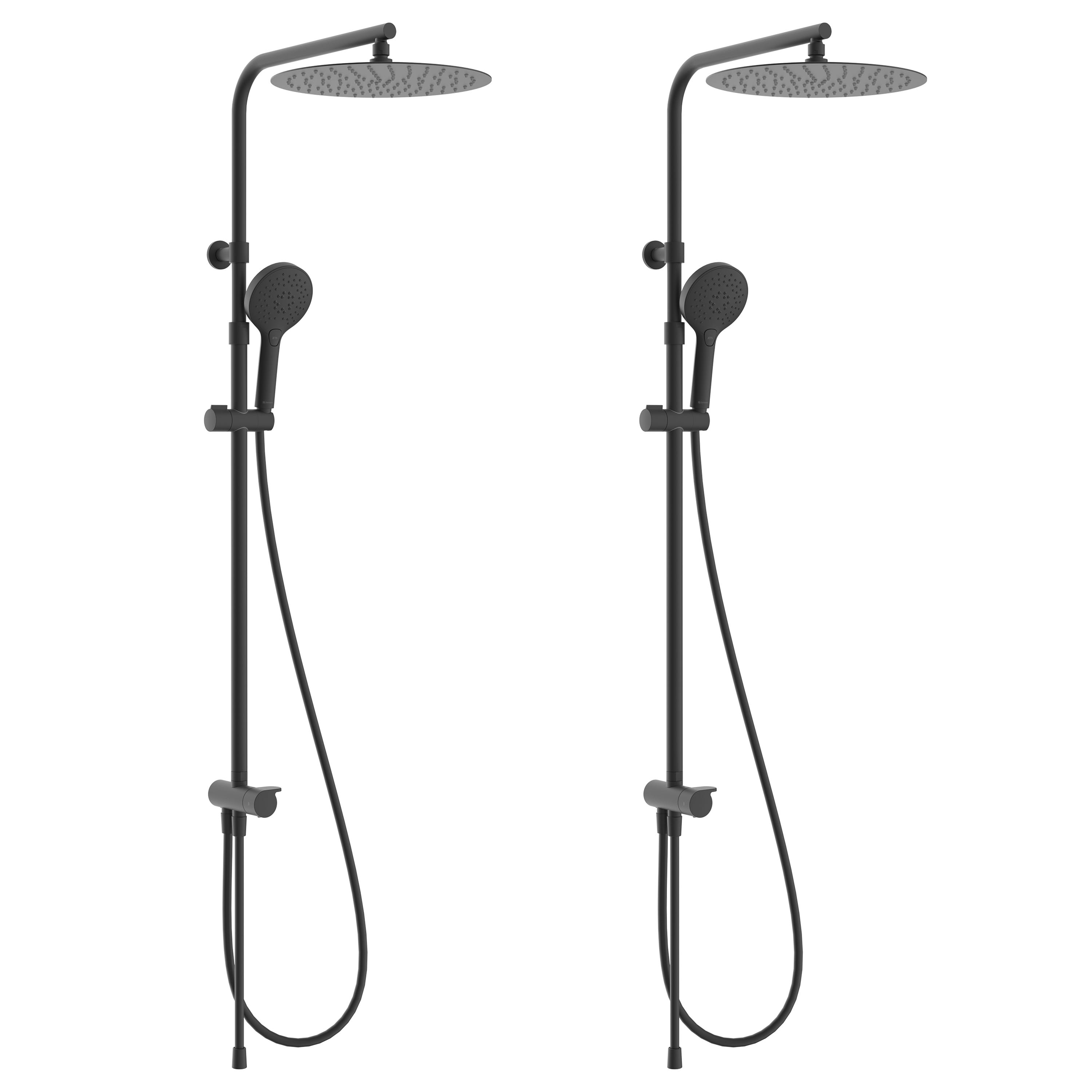 Lot de 2 colonnes de douche sans robinet, ICONE, SENSEA