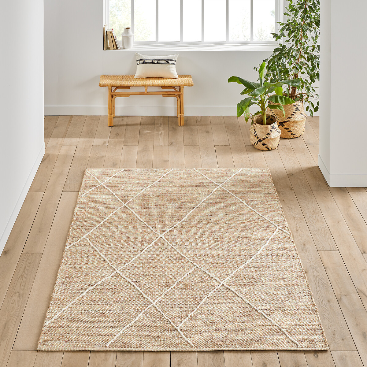 Tospa Jute and Cotton Rug