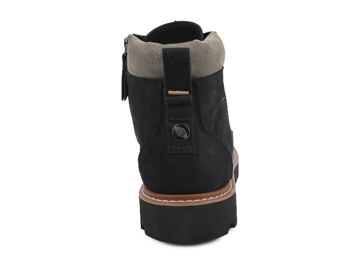 Palladium Botines de piel TROOPERLITES GRIT ZIP — photo 6