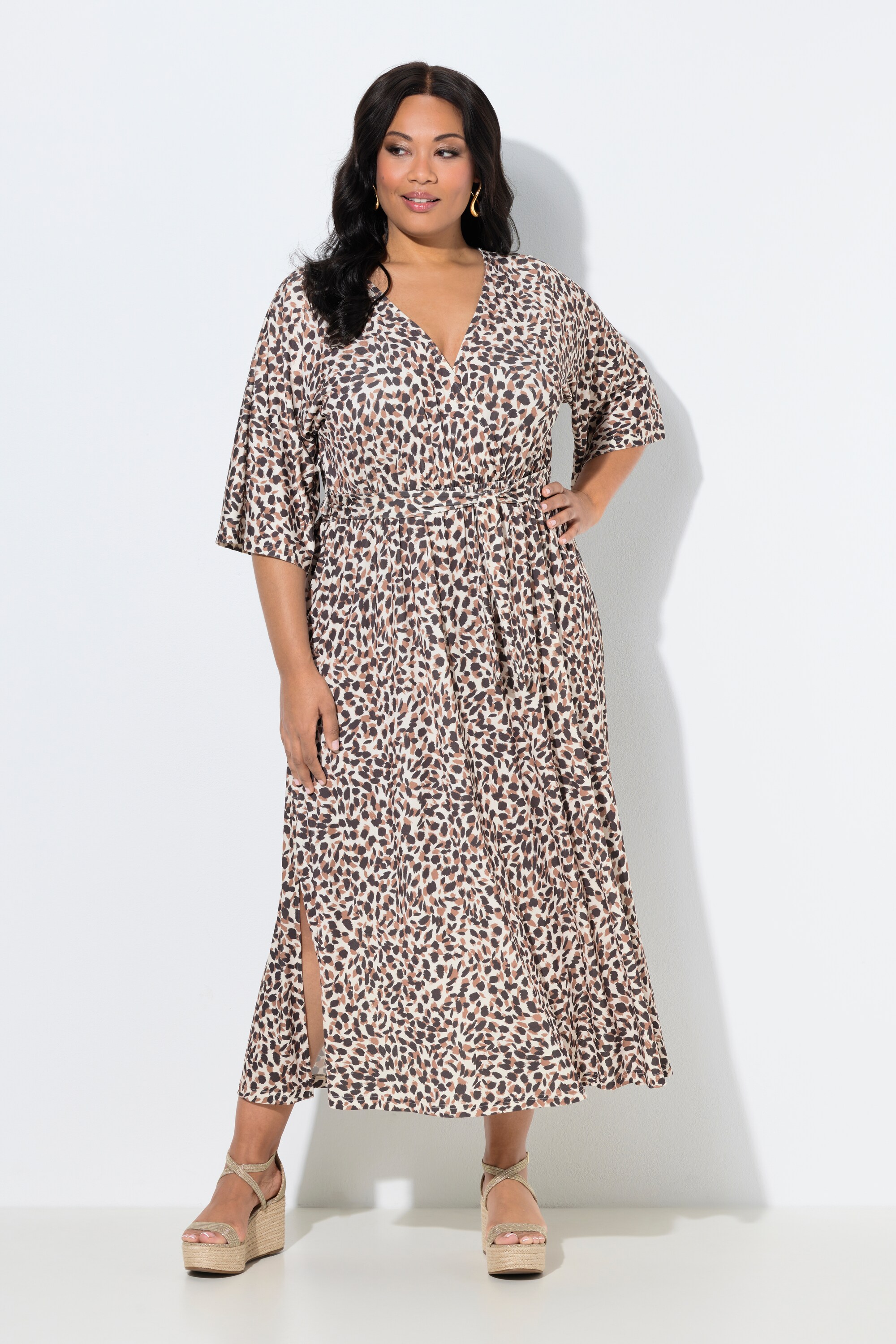 Robe maxi motif léopard, ULLA POPKEN