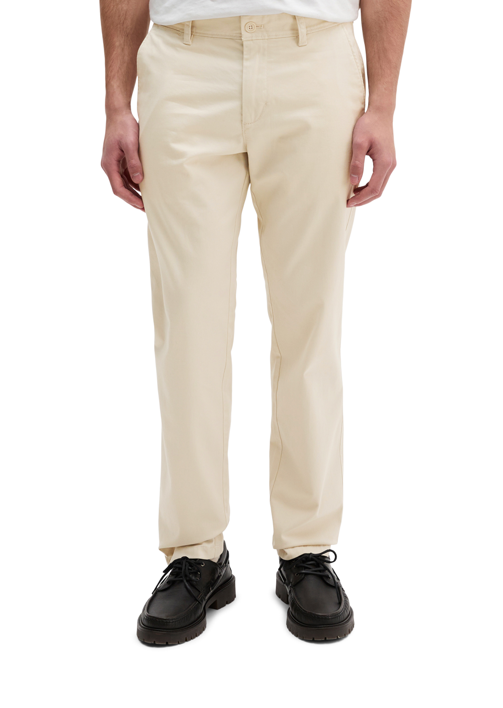 Chino modèle Osby, coupe fuselée en mélange de coton bio de haute qualité, MARC O'POLO