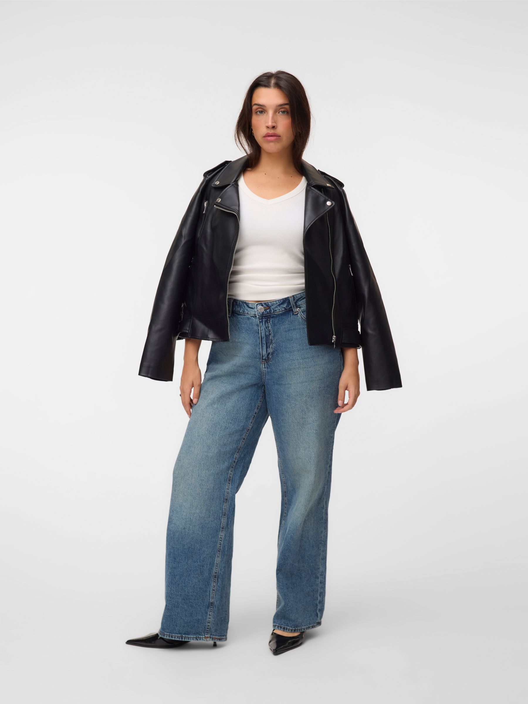 Jean À Coupe Large, VERO MODA