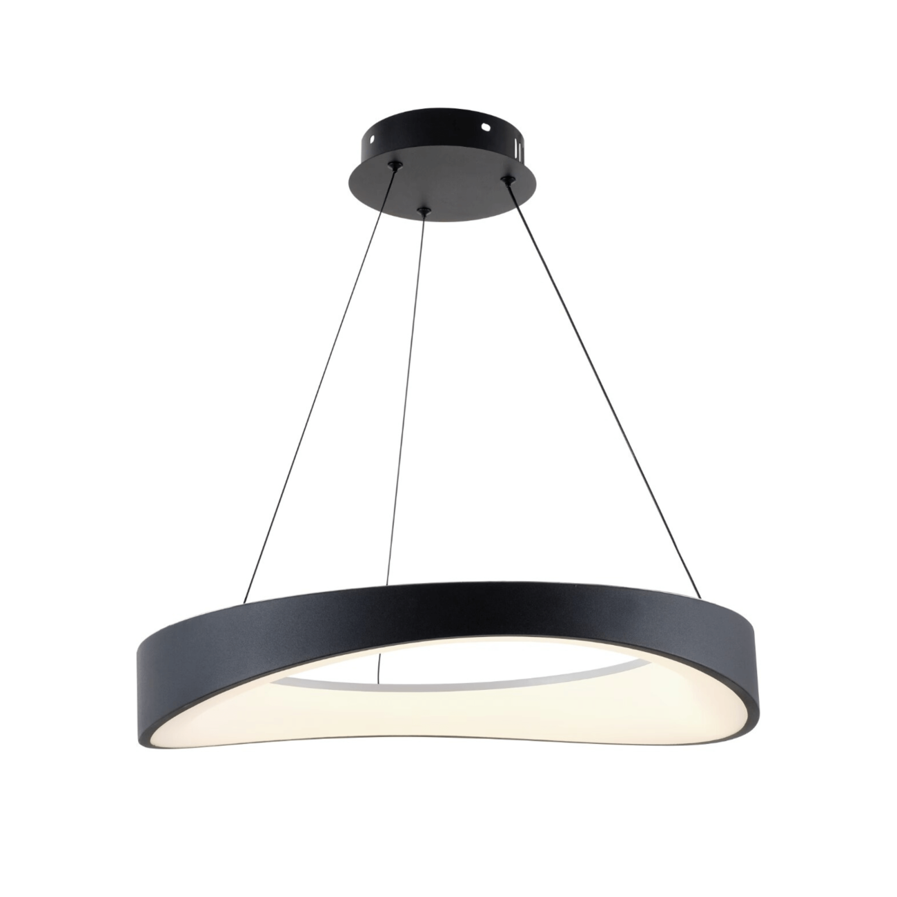 Suspension LED blanche épurée - LINISIA, KOSILUM