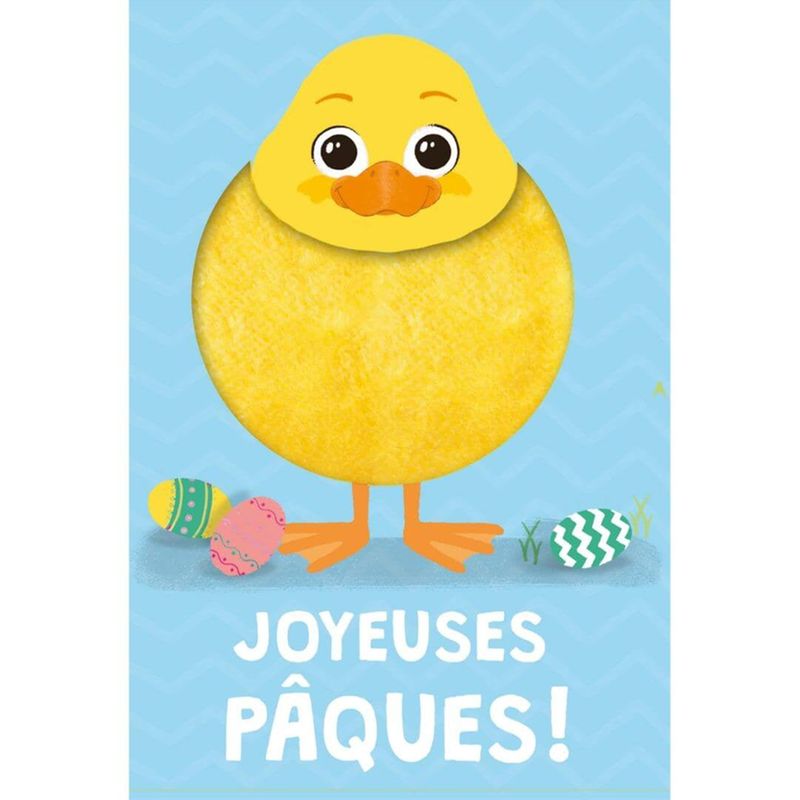 Carte De Voeux Paques Poussin Tout Doux Draeger Paris La Redoute