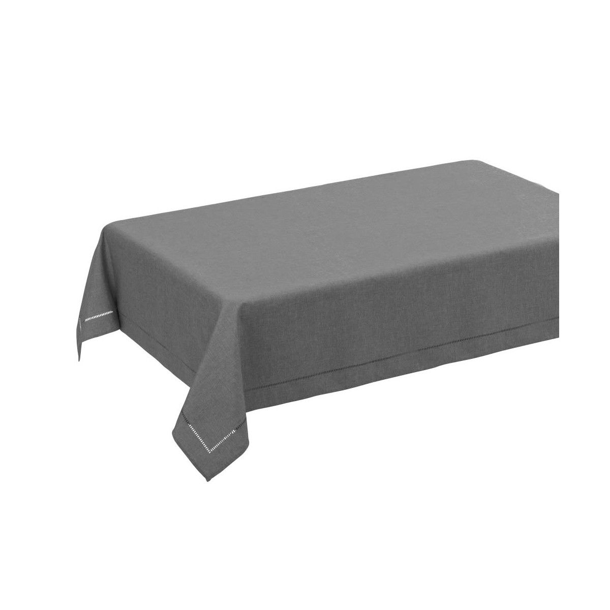 Nappe Rectangulaire Grise - 210x150cm, WADIGA