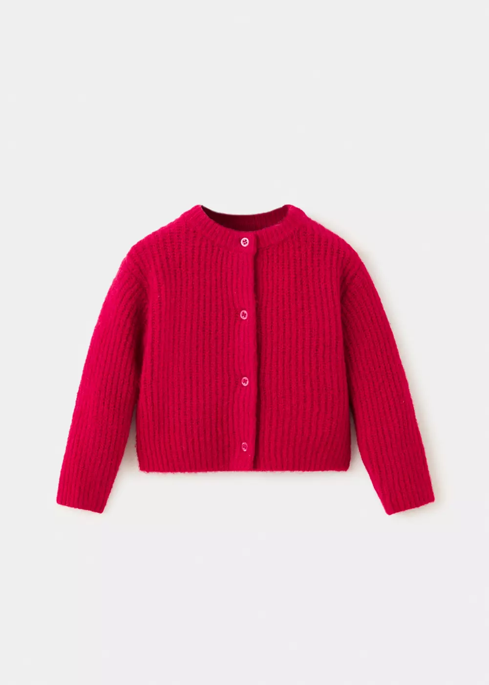 Cardigan côtelé boutons, MANGO BABY