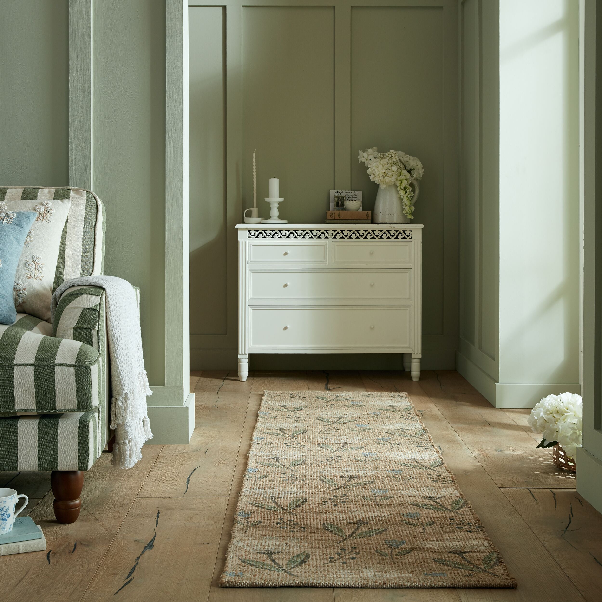 Tapis jute couloir ARRIANA, FLAIR RUGS