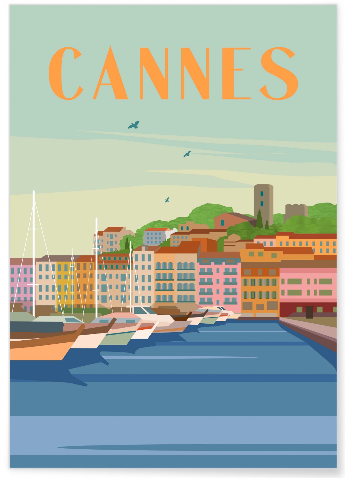 Affiche ville Cannes, L'AFFICHERIE