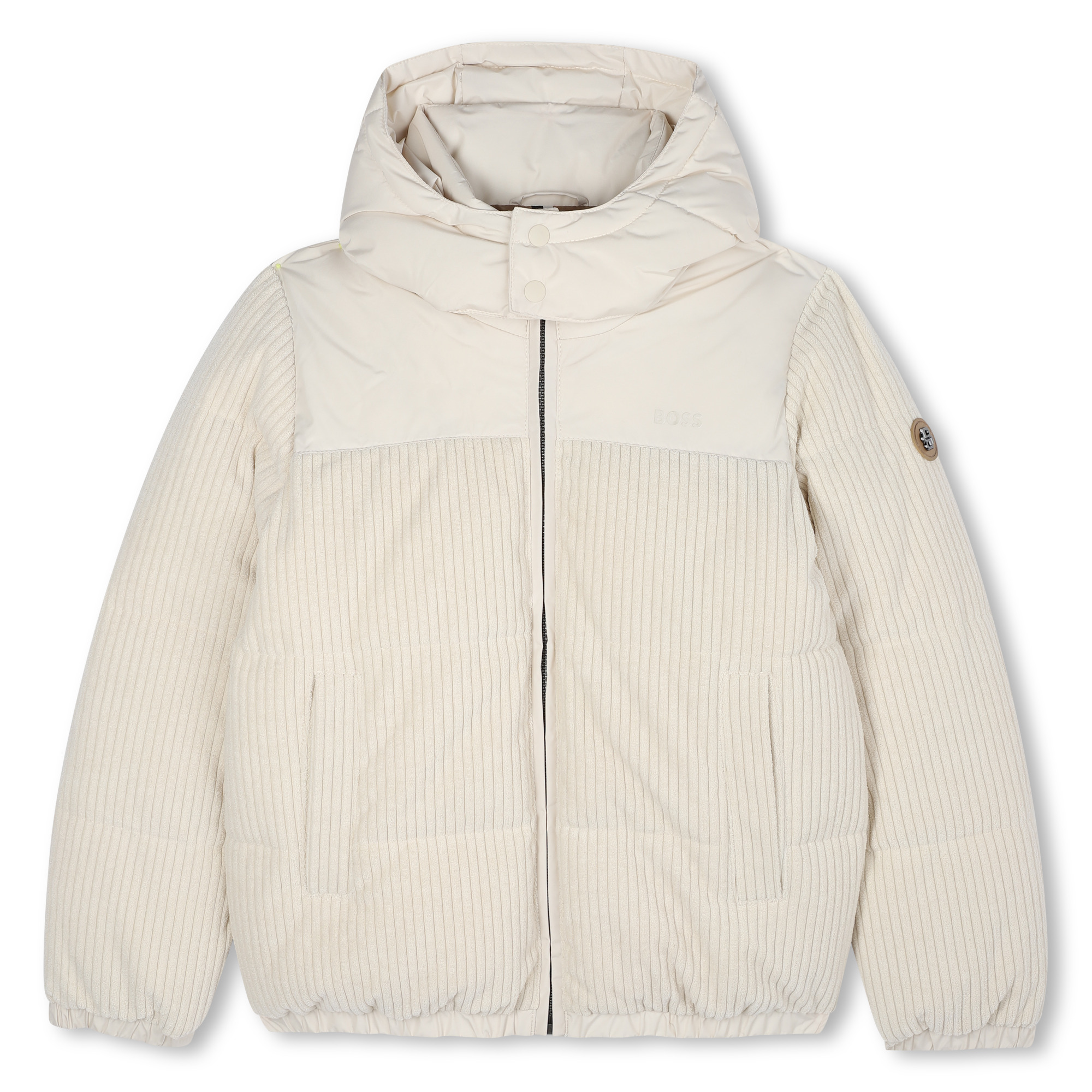 Veste bi-tissu, BOSS KIDSWEAR