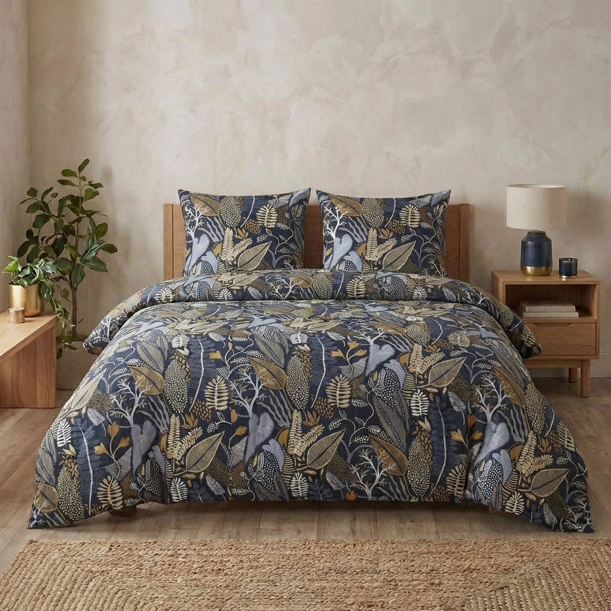 Parure de lit - Housse de couette coton 57 fils, EDEN