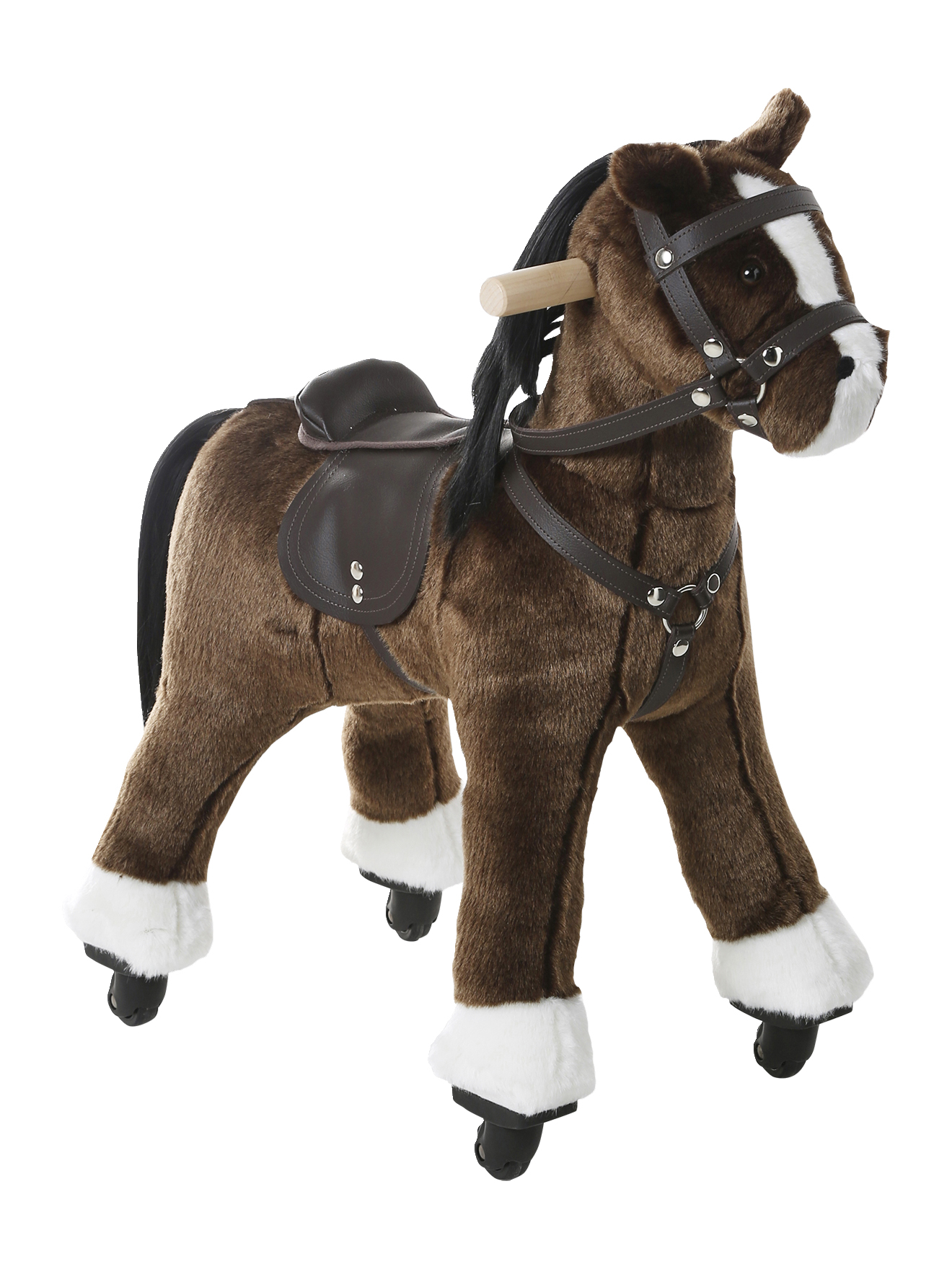 Cheval à roulettes en bois FSC®, VERTBAUDET