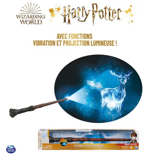 Baguette Magique deluxe - Harry Potter Wizarding World - Objets à